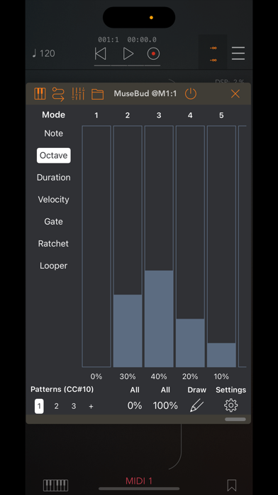 MuseBud – AUv3 MIDI Generator screenshot