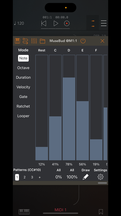 MuseBud – AUv3 MIDI Generator screenshot