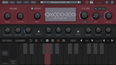 NERD Synth A2x + AUv3 screenshot