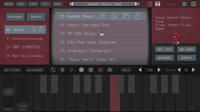 NERD Synth A2x + AUv3 screenshot
