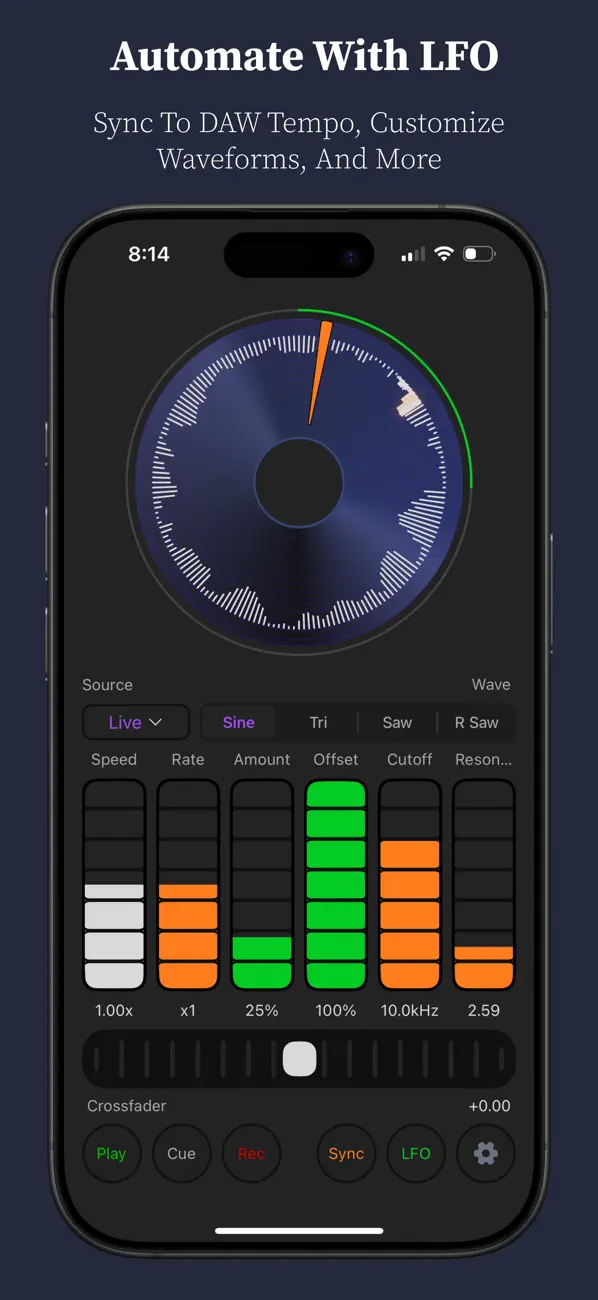 ScratchBud Vinyl Scratching FX screenshot