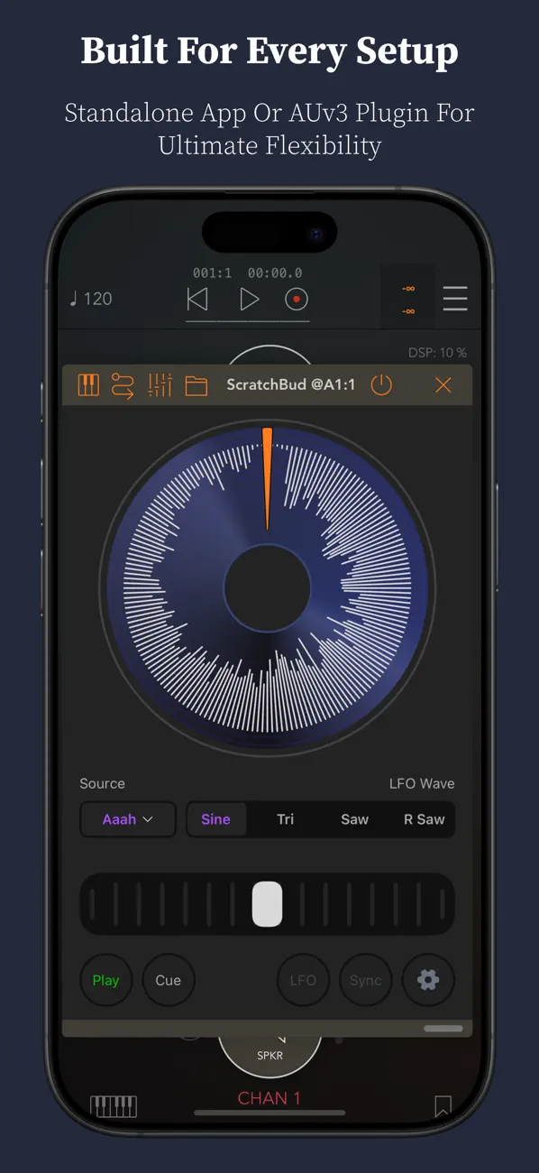 ScratchBud Vinyl Scratching FX screenshot