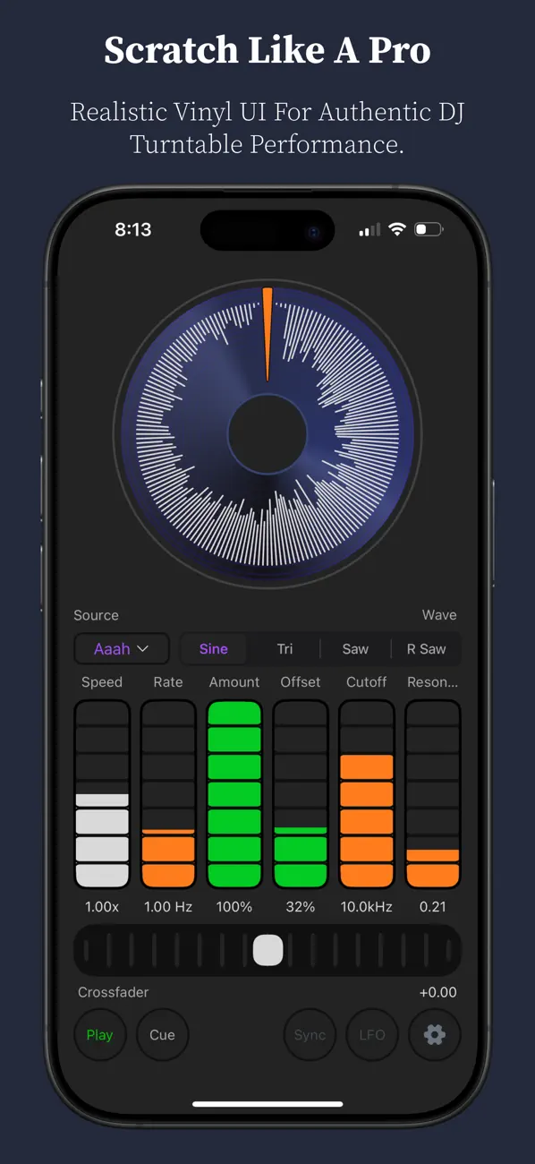 ScratchBud Vinyl Scratching FX screenshot