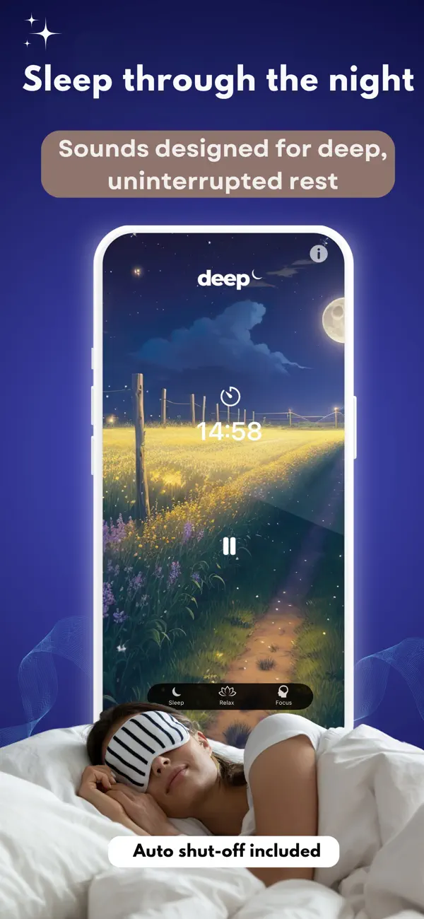 Deep – Sleep Sounds & Relax screenshot