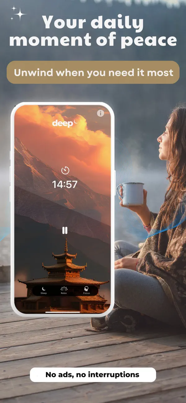Deep – Sleep Sounds & Relax screenshot