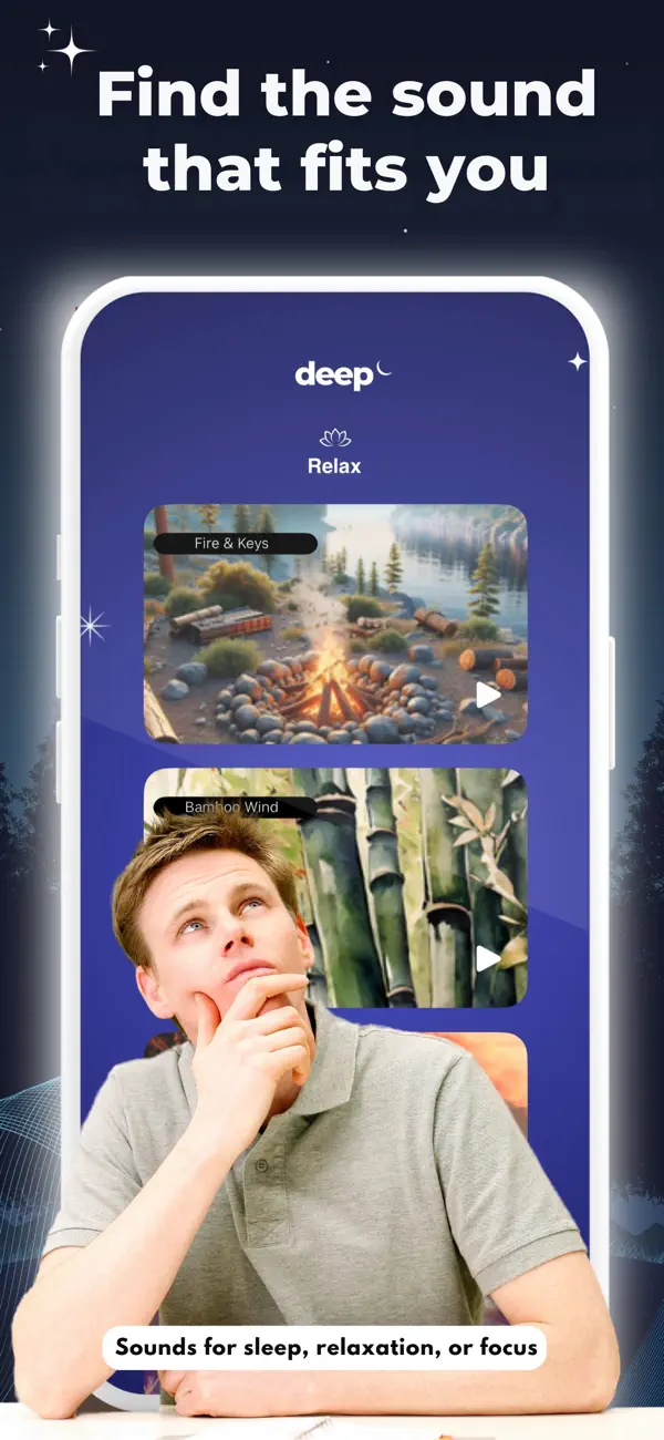 Deep – Sleep Sounds & Relax screenshot