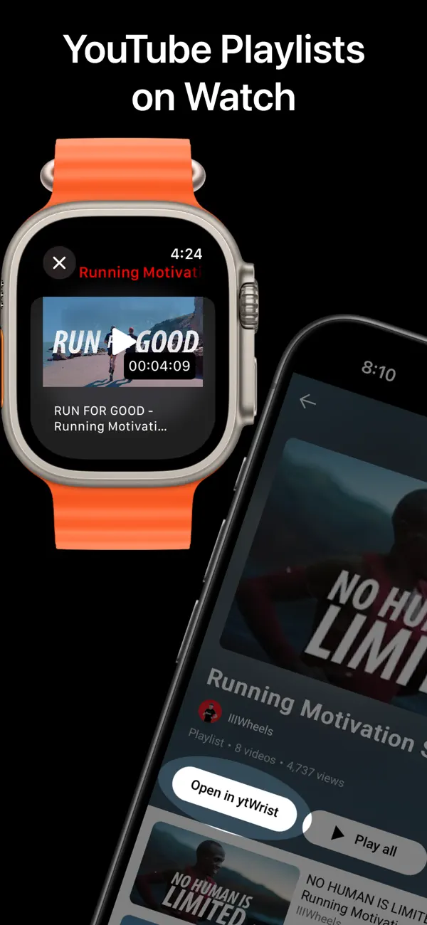 ytWrist – Videos on your Watch screenshot