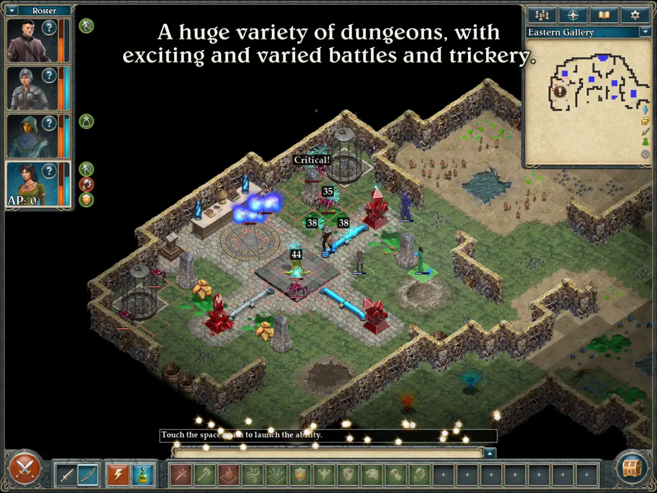 Avernum 4: Greed and Glory HD screenshot