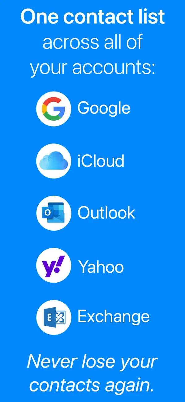 Contacts Sync Pro screenshot