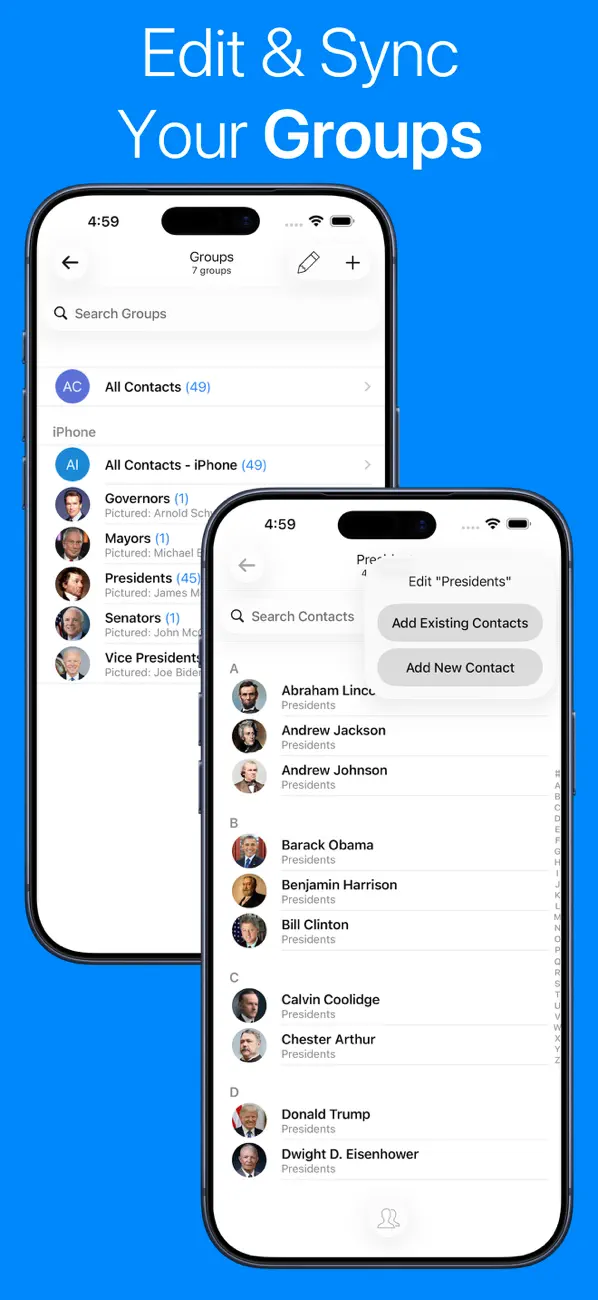 Contacts Sync Pro screenshot