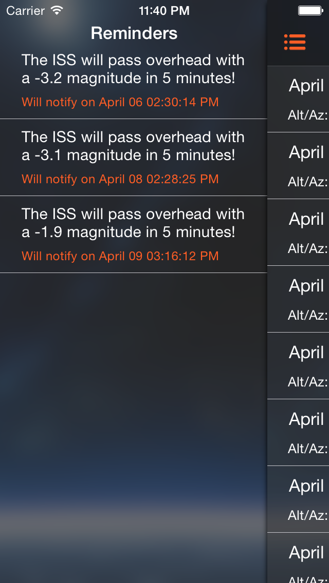 PassFinder screenshot