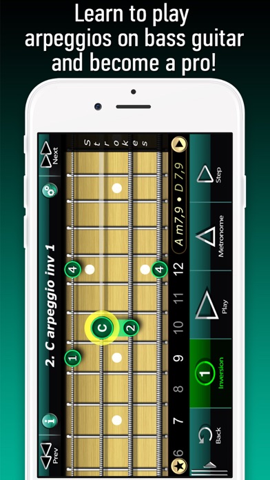 Arpeggios on Bass screenshot