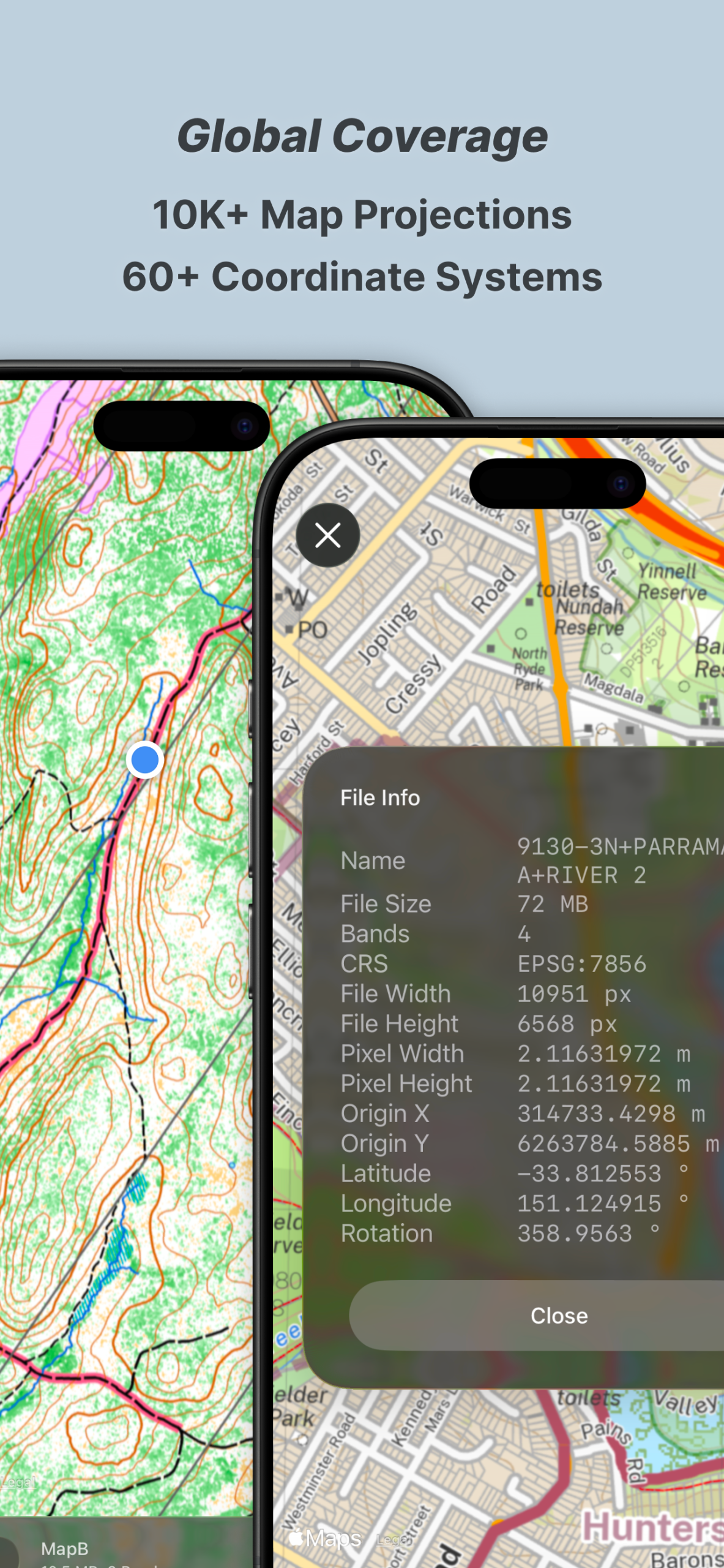 MapCheck screenshot