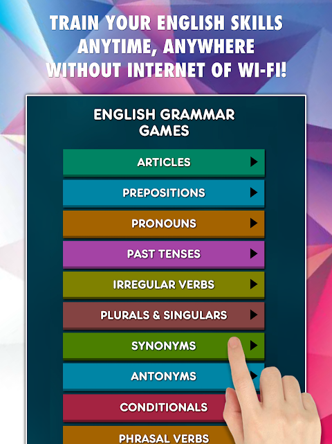 English Grammar PRO 10-in-1 screenshot