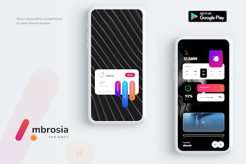 Ambrosia KWGT screenshot