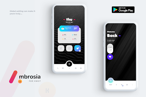 Ambrosia KWGT screenshot