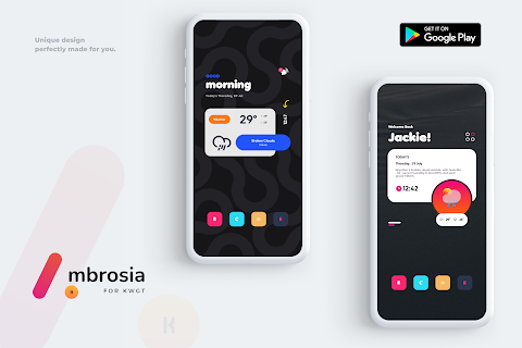 Ambrosia KWGT screenshot