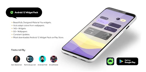 Android 13 Widget for KWGT screenshot