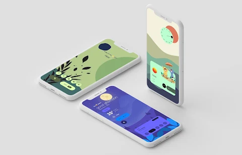 Android 13 Widget for KWGT screenshot