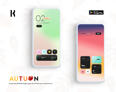 Autumn KWGT screenshot