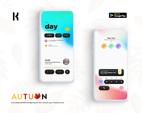 Autumn KWGT screenshot
