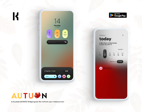 Autumn KWGT screenshot
