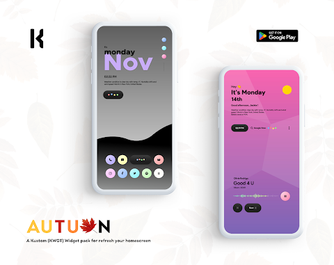 Autumn KWGT screenshot