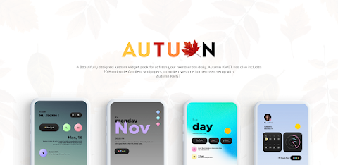 Autumn KWGT screenshot
