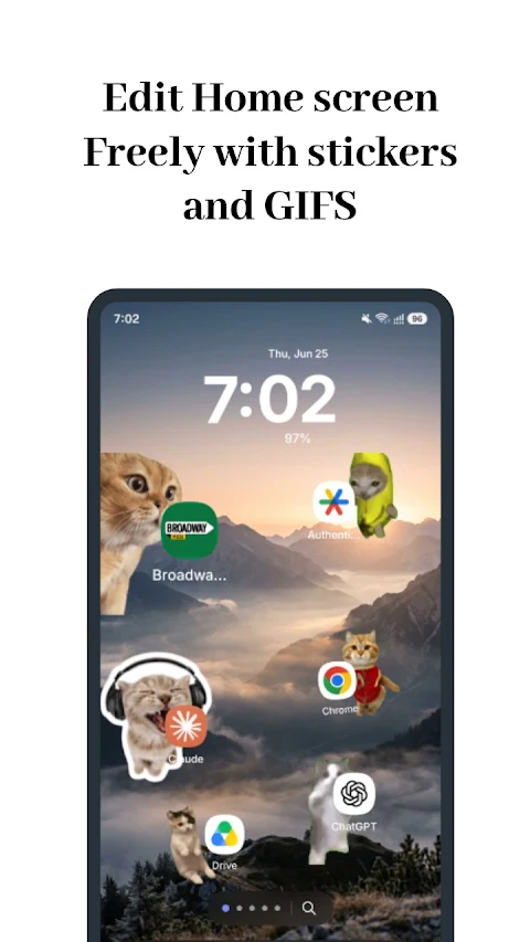 Kore Launcher: Home & Themes screenshot