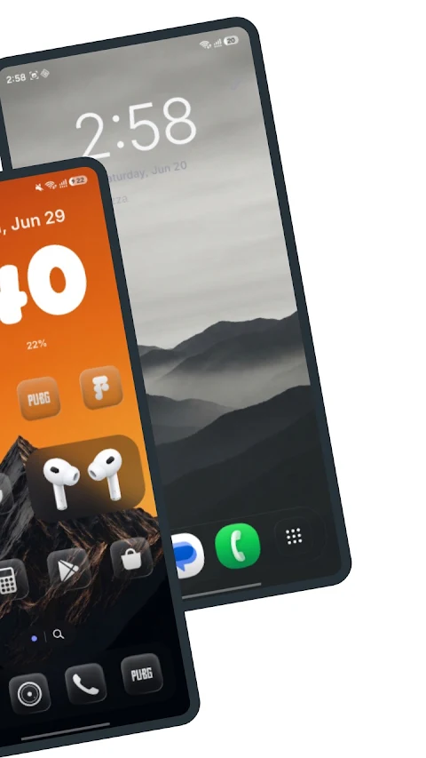 Kore Launcher: Home & Themes screenshot