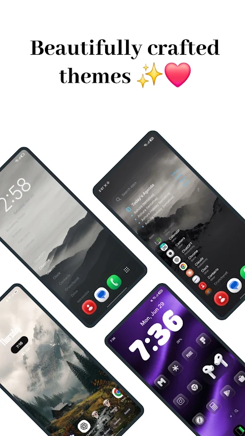 Kore Launcher: Home & Themes screenshot