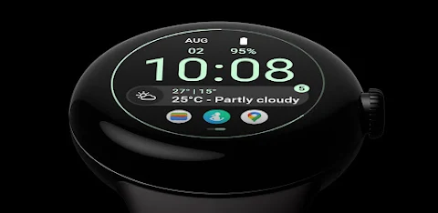 Material 3: Watch face screenshot