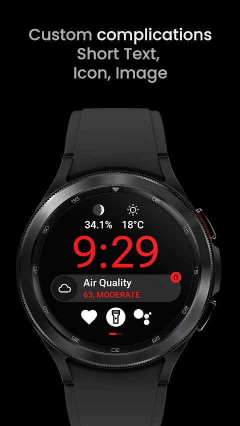 Material 3: Watch face screenshot