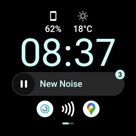 Material 3: Watch face screenshot
