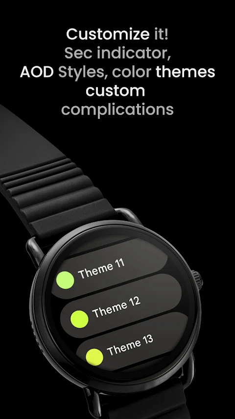 Material 3: Watch face screenshot