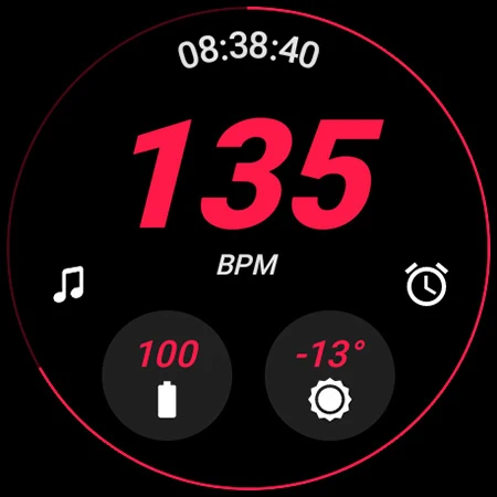 Heart Rate Watch face screenshot