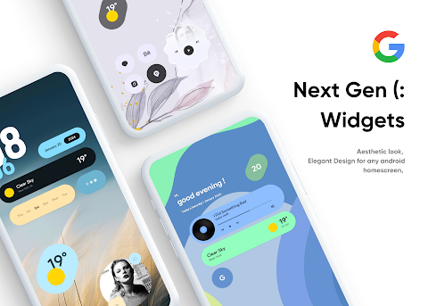 Android 16 Widgets for KWGT screenshot