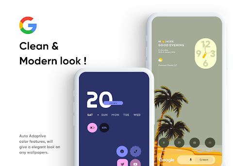 Android 16 Widgets for KWGT screenshot