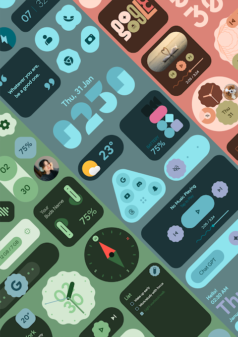 Material You Widgets screenshot