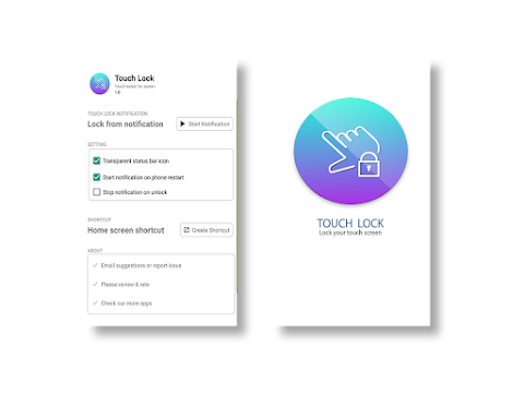 Touch Lock : Lock touch screen screenshot