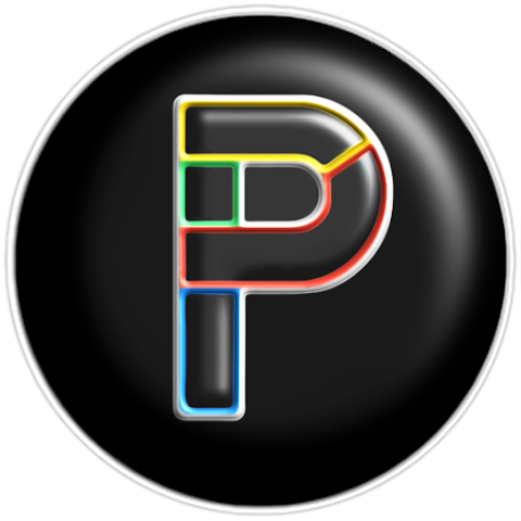 Pixly Dark 3D – Icon Pack screenshot