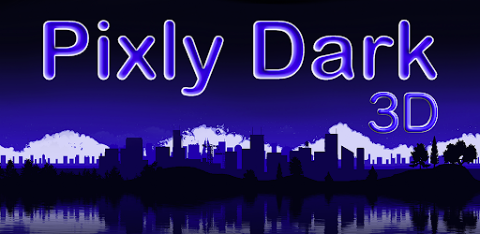 Pixly Dark 3D – Icon Pack screenshot