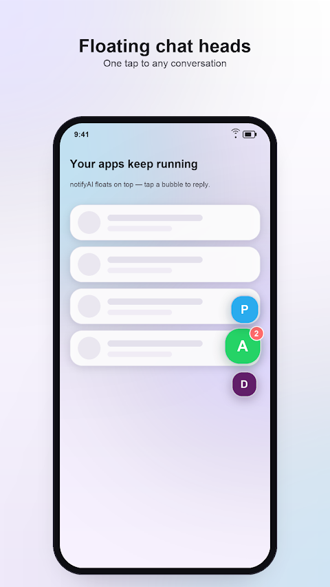 notifyAI: Notification Manager screenshot