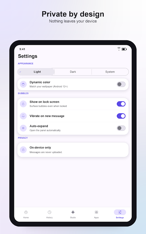 notifyAI: Notification Manager screenshot