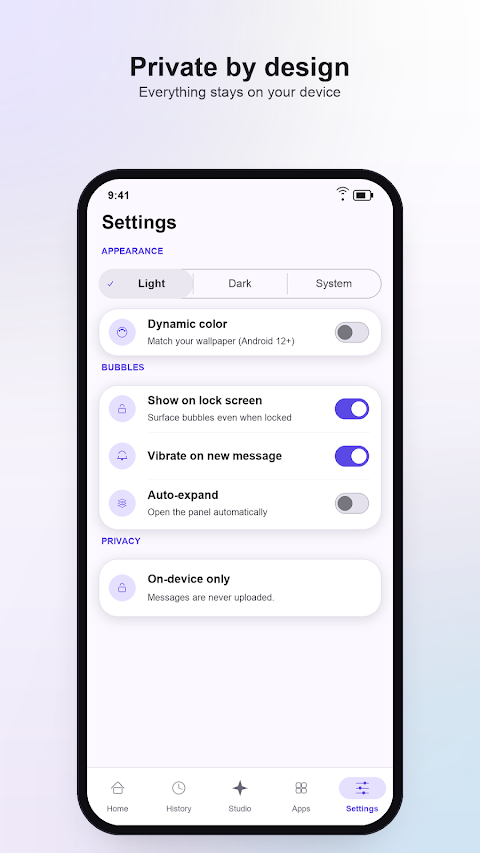 notifyAI: Notification Manager screenshot