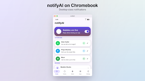 notifyAI: Notification Manager screenshot