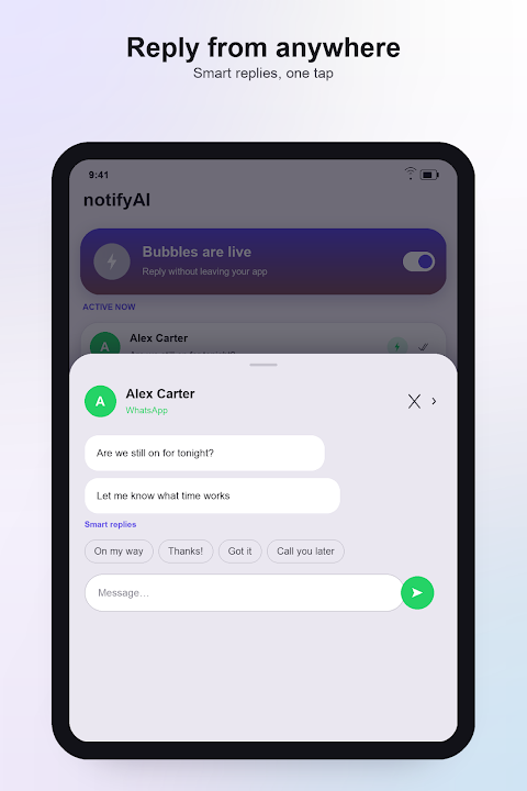 notifyAI: Notification Manager screenshot