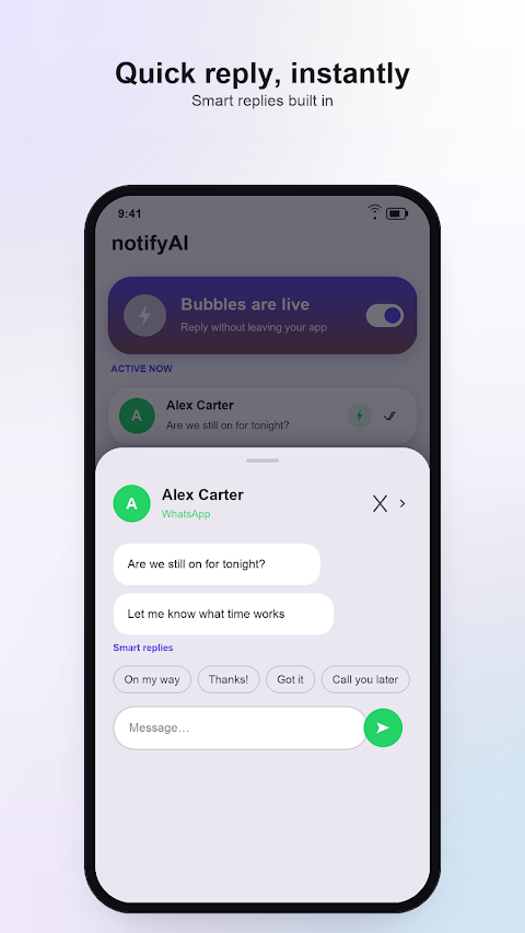 notifyAI: Notification Manager screenshot