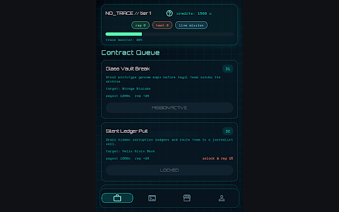 No Trace screenshot