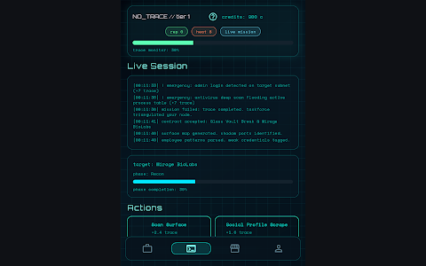 No Trace screenshot